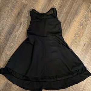 Girls little black dress